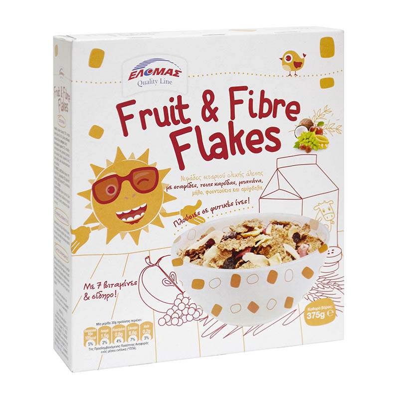 ΕΛΟΜΑΣ Fruit & Fibre Flakes