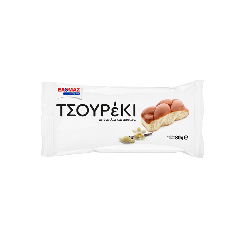 ΕΛΟΜΑΣ Τσουρέκι με βανίλια και μαστίχα 80g